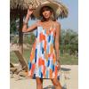 imageZeagoo Summer Dresses for Women Boho Beach Dress Sleeveless Sundresses with Pockets Casual Loose Tank Tshirt Sun DressMulticolor Printed
