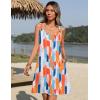 imageZeagoo Summer Dresses for Women Boho Beach Dress Sleeveless Sundresses with Pockets Casual Loose Tank Tshirt Sun DressMulticolor Printed