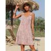 imageZeagoo Summer Dresses for Women Boho Beach Dress Sleeveless Sundresses with Pockets Casual Loose Tank Tshirt Sun DressPink Floral Print