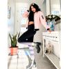 imageZeagoo Womens Bomber Jacket Casual Coat Zip Up Outerwear Windbreaker with Pockets SXXLPink