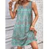imageZeagoo Womens Casual Summer Dresses 2025 Boho Sleeveless Sundresses with Pockets Pleated Beach Floral T Shirt DressesPrinted03