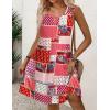 imageZeagoo Womens Casual Summer Dresses 2025 Boho Sleeveless Sundresses with Pockets Pleated Beach Floral T Shirt DressesPrinted06