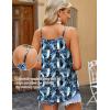 imageZeagoo Womens Tank Tops Sleeveless Spaghetti Strap Halter Top Flowy Summer Beach Outfits 2025Pcadetblue
