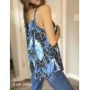 imageZeagoo Womens Tank Tops Sleeveless Spaghetti Strap Halter Top Flowy Summer Beach Outfits 2025Pcadetblue