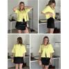 imageZeagoo Mini Skirts for Women Satin Silk High Waisted Sexy Split Slit Hem Aline Zipper Party Short Skirt01black