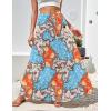 imageZeagoo Womens Casual Maxi Skirts for Women 2025 High Waist Boho Skirts Floral Printed Long Flowy Skirt with PocketsMulticolor03