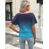 imageZeagoo Womens Short Sleeve Shirts V Neck Blouse Ruched Business Casual Basic Tunic Tops S3XLBf100