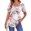 Floral White Red