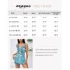 imageZeagoo Womens Summer Tank Tops 2025 Pleated Crew Neck Floral Solid Loose Fit Casual Sleeveless Flowy Boho Tunic ShirtsBf202