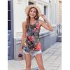 imageZeagoo Womens Summer Tank Tops 2025 Pleated Crew Neck Floral Solid Loose Fit Casual Sleeveless Flowy Boho Tunic ShirtsWf19