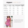 imageZeagoo Womens Summer Tank Tops 2025 Pleated Crew Neck Floral Solid Loose Fit Casual Sleeveless Flowy Boho Tunic ShirtsXh370