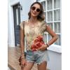 imageZeagoo Womens Tops Cap Sleeve T Shirts V Neck Basic Tees Tops Lightweight Casual Summer Fashion Trendy Outfits Clothes1pa275