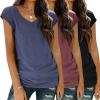 3 Pack:navy+red+black