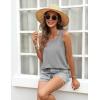 imageZeagoo Womens Loose Fit Tank Tops Summer Scoop Neck Tops Casual Flowy Sleeveless Tunic Shirts 2025Grey