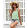 imageZeagoo Womens Loose Fit Tank Tops Summer Scoop Neck Tops Casual Flowy Sleeveless Tunic Shirts 2025Light Green