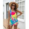 imageZeagoo Womens Loose Fit Tank Tops Summer Scoop Neck Tops Casual Flowy Sleeveless Tunic Shirts 2025Tie Dye