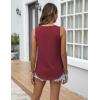 imageZeagoo Womens Loose Fit Tank Tops Summer Scoop Neck Tops Casual Flowy Sleeveless Tunic Shirts 2025Wine Red