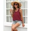 imageZeagoo Womens Loose Fit Tank Tops Summer Scoop Neck Tops Casual Flowy Sleeveless Tunic Shirts 2025Wine Red