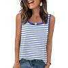 Striped Blue