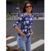 imageZeagoo Womens Casual 34 Sleeve TShirts Round Neck Cute Tunic Tops Basic Tees Blouses Business Work Tee TopBf126