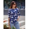 imageZeagoo Womens Casual 34 Sleeve TShirts Round Neck Cute Tunic Tops Basic Tees Blouses Business Work Tee TopBf126