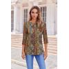 imageZeagoo Womens Casual 34 Sleeve TShirts Round Neck Cute Tunic Tops Basic Tees Blouses Business Work Tee TopMz721