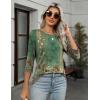 imageZeagoo Womens Casual 34 Sleeve TShirts Round Neck Cute Tunic Tops Basic Tees Blouses Business Work Tee TopPa171