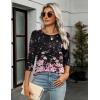 imageZeagoo Womens Casual 34 Sleeve TShirts Round Neck Cute Tunic Tops Basic Tees Blouses Business Work Tee TopSf31