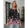 imageZeagoo Womens Casual 34 Sleeve TShirts Round Neck Cute Tunic Tops Basic Tees Blouses Business Work Tee TopSf31