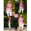 imageZeagoo Womens Casual 34 Sleeve TShirts Round Neck Cute Tunic Tops Basic Tees Blouses Business Work Tee TopXh370