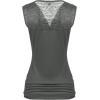imageZeagoo Tank Top for Women Trendy Going Out Tops Sleeveless Shirts Ruched Business Casual Basic Tunic TopsGray