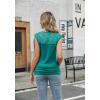 imageZeagoo Tank Top for Women Trendy Going Out Tops Sleeveless Shirts Ruched Business Casual Basic Tunic TopsJade