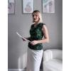 imageZeagoo Tank Top for Women Trendy Going Out Tops Sleeveless Shirts Ruched Business Casual Basic Tunic TopsLeaf Green