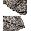 imageZeagoo Tank Top for Women Trendy Going Out Tops Sleeveless Shirts Ruched Business Casual Basic Tunic TopsLeopard Print
