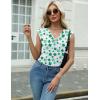 imageZeagoo Tank Top for Women Trendy Going Out Tops Sleeveless Shirts Ruched Business Casual Basic Tunic TopsSt Patricks