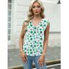 imageZeagoo Tank Top for Women Trendy Going Out Tops Sleeveless Shirts Ruched Business Casual Basic Tunic TopsSt Patricks