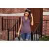 imageZeagoo Tank Top for Women Trendy Going Out Tops Sleeveless Shirts Ruched Business Casual Basic Tunic TopsWineberry