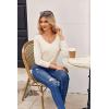imageZeagoo Womens T Shirts Long Sleeve V Neck Basic Tee Soft Casual Loose Fit Fall Tops Outfits 2025Black  Brown  Apricot