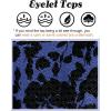 imageZeagoo Tank Tops for Women Sleeveless Eyelet Shirts High Neck Cute Summer Top Loose Fit SXXL10floral Dark Blue