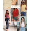 imageZeagoo Tank Tops for Women Sleeveless Eyelet Shirts High Neck Cute Summer Top Loose Fit SXXLPurple