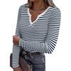 Navy White Stripe