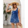 imageZeagoo Womens Summer Tank Tops 2025 Pleated Square Neck Loose Fit Casual Flowy Tunic Sleeveless ShirtsMz845