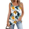 Tye Dye Yellow Flower