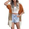 Colorblock Beige Orange