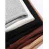 imageZeagoo Long Sleeve Shirts for Women Basic Scoop Neck Crop Tops Casual Slim Fitted Y2k Clothes 2024 Ribbed Knit Thermal TeeBlack light Green