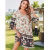imageZeagoo Womens Boho Dresses Casual Beach Summer Dress Tassel Tie Neck 34 Long Sleeve Mini Sundress 2025 Floral Print Cover Up02 Apricot