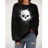 imageZeagoo Women Crewneck Sweatshirts Pullover Tops Long Sleeve Shirts Loose Fit Tops Casual Fall Outfits Y2K Clothes 2024Black01
