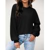 imageZeagoo Women Crewneck Sweatshirts Pullover Tops Long Sleeve Shirts Loose Fit Tops Casual Fall Outfits Y2K Clothes 2024Black6