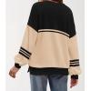 imageZeagoo Women Crewneck Sweatshirts Pullover Tops Long Sleeve Shirts Loose Fit Tops Casual Fall Outfits Y2K Clothes 2024Stripe3