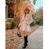 imageZeagoo Womens Fashion Faux Fur Lapel DoubleBreasted Thick Wool Trench Coat Winter Warm Jacket S2XLZcracker Khaki